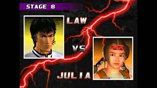 Tekken 3 (Arcade) - Law Playthrough (Hard Difficulty)