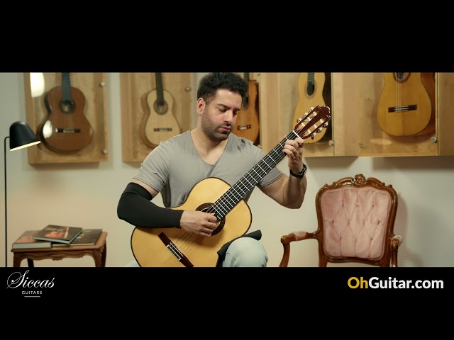 Vicente Carillo 2022 Gabriela II Doubletop Classical Guitar - Ständchen by F. Schubert
