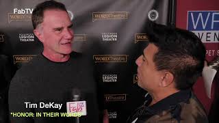 Tim DeKay at the &quot;HONOR: IN THEIR WORDS&quot; At The Hollywood Legion Theater