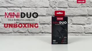 Auriculares Inalámbricos BT MAXELL Mini Dúo TWS — NETPC