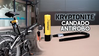 Candado antirobo para bicicletas Kryptonite New York Lock | UHD 4K - YouTube