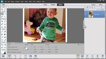Add a frame and text to a photo in Photoshop Elements