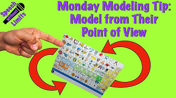 Modeling Monday AAC Tip: Model from Their Point of View