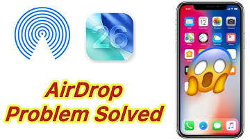 AirDrop Stopped Working After iOS 26 Update? Here’s the Fix! AirDrop