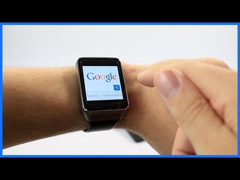 Naviguer sur internet à l'aide de sa montre connectée Android Wear
