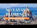 🇮🇹10 tips que debes saber ANTES de tu visita a Florencia.