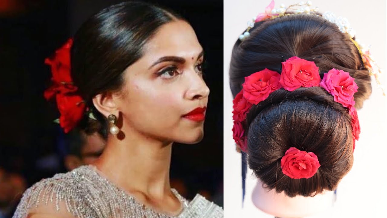 Red Rose Hairstyle On Bollywood Actress in hindi  red rose hairstyle on  bollywood actress  HerZindagi