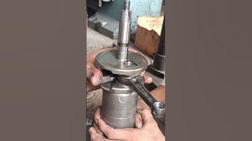 Motorcycle engine connecting rod hammer fitting without mechine simple method #shortsfeed #machine