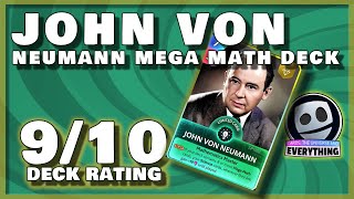 John Von Neumann Mega Math League Deck - Cards Universe & Everything