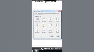 Smart use of multiline  command in autocad || #autocad #short