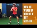 How to warm-up before a HIIT session | The Body Coach