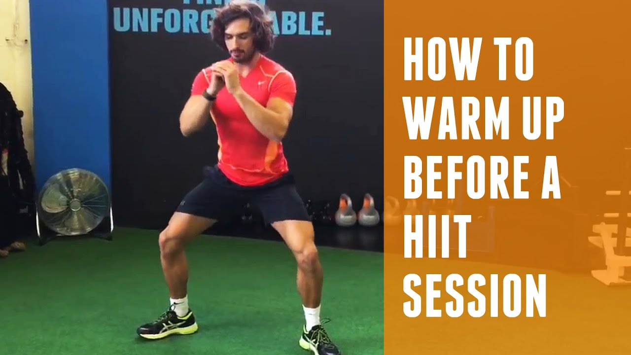 How to warm up. Warming up session foto. Joe exercises.