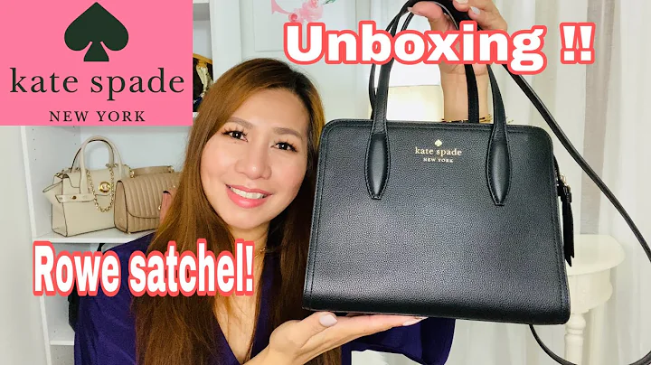 KATE SPADE NEW BAG COLLECTION!/ ROWE SMALL SATCHEL/UNBOXING/REVIEW 2021!!
