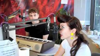 Karmin live in the B97 studio