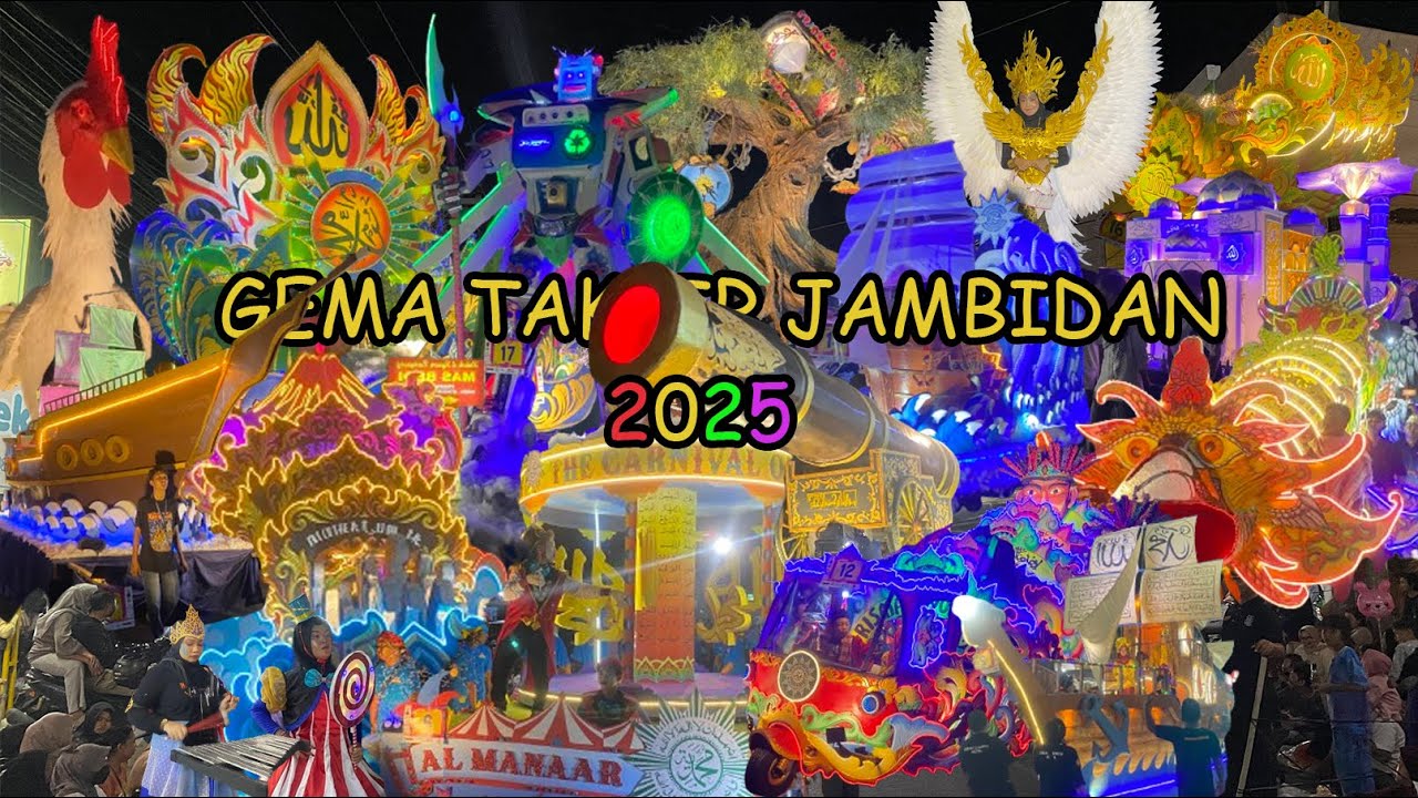 FULL MASKOT TERBAIK‼️GEMA TAKBIR JAMBIDAN 2025