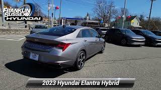 New 2023 Hyundai Elantra Hybrid Limited, Sussex, NJ H3418
