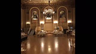 Hotel DuPont green room and ballroom