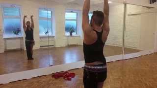 Typical arm movements for bellydancing of Azad Kaan's unique Style