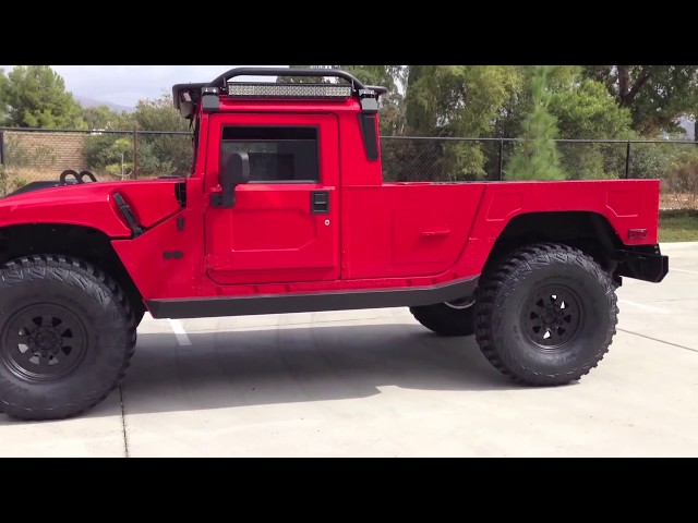 Hummer H1 2 Door Truck
