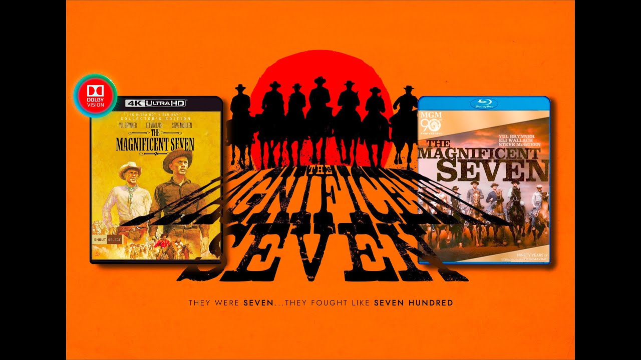 ▷ Comparison of The Magnificent Seven 4K (4K DI) Dolby Vision vs 2014  Edition 