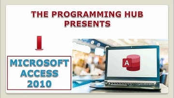 Microsoft Access for Beginners Part - 2 || The programming Hub || Full concept detailed