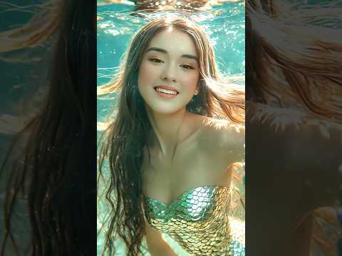 AI Mermaid Filter Effect Shorts Mermaid Tiktok