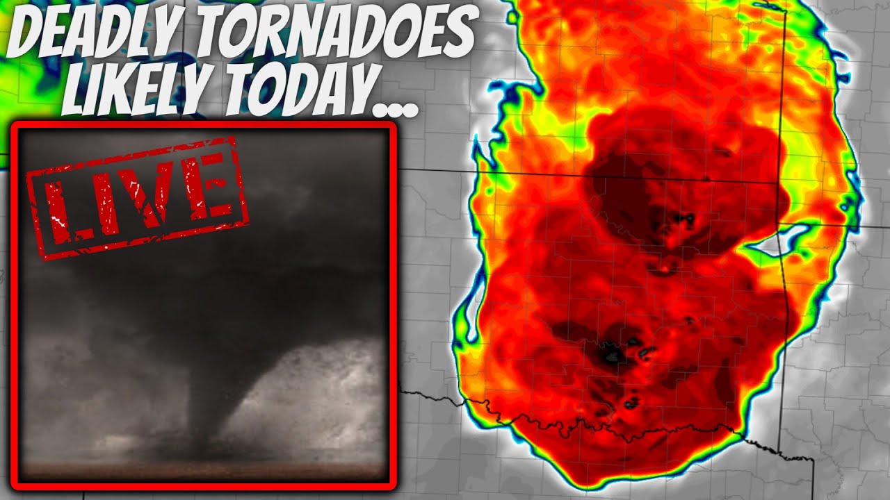 🔴BREAKING WEATHER - Deadly Tornadoes, Very Large Hail & Straight Line ...