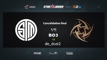 TSM vs NiP BO3 1# de dust2 EN  SLTV StarSeries XII Finals 2015 29 03 2015