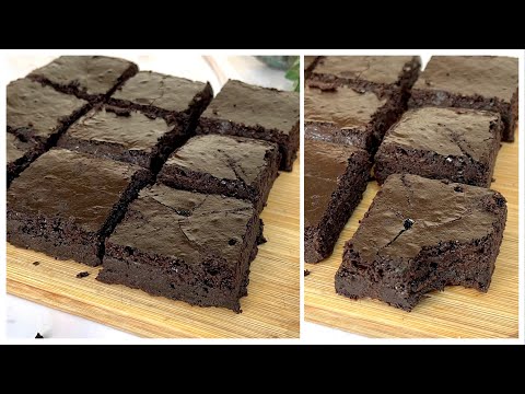 Best Chocolate Fudge Brownies Eggless Brownie Recipe | Recipe By Anyone Can Cook With Dr.Alisha