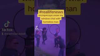 Cops under my window with homeless man. #chilliwack #cops #shortvideo #fyp #shorts