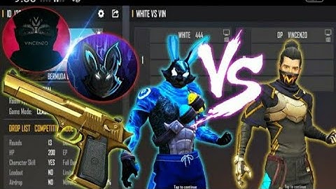 WHITE 444 VS VINCENZO | ONLY DESERT EAGLE CHALLENGE - BEST 1V1 EVER@ 1.B gamear