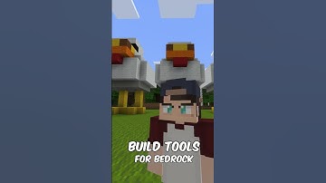 Copy, pasta, chicken #addon #buildtools #copypaste #minecraftbedrock #hahanice #worldedit #building