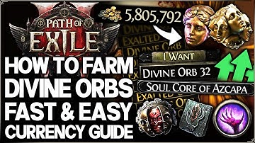 Path of Exile 2 - 3 EASY Ways ANYONE Can Farm FAST Divine Orbs - Best Early Currency Guide & Tips!