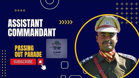 Assistant commandant Passing out SSB @capffirst  #upscmotivation #upsc #capf #assistantcommandant