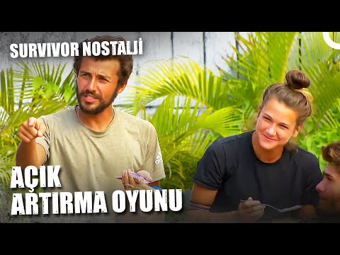 UNUTULMAZ AÇIK ARTIRMA OYUNU! | Survivor Nostalji