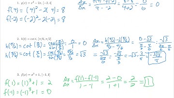 MAT 201 Section 2.1 Video Lecture