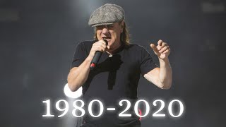 AC/DC - Brian Johnson Evolution (1980-2020)