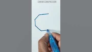 Draw a polygon using these simple steps #shorts