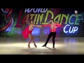 Jennifer  ludovic france bachata sensual couple pro wldc 2016