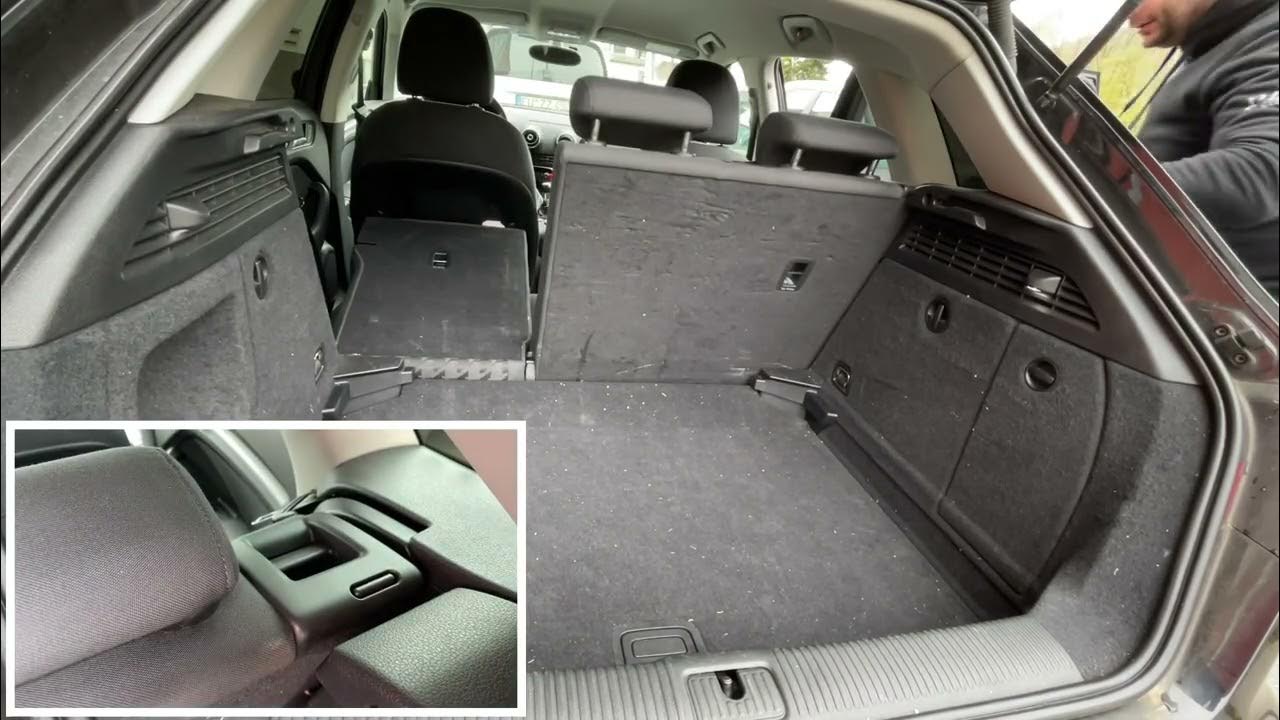 PKW Kofferraum erweitern (vergrößern) und nutzen Audi A3/S3 Sportback Anleitung YouTube
