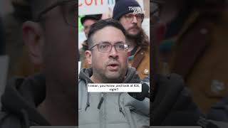 Protester Believes Trump = Hitler 😱