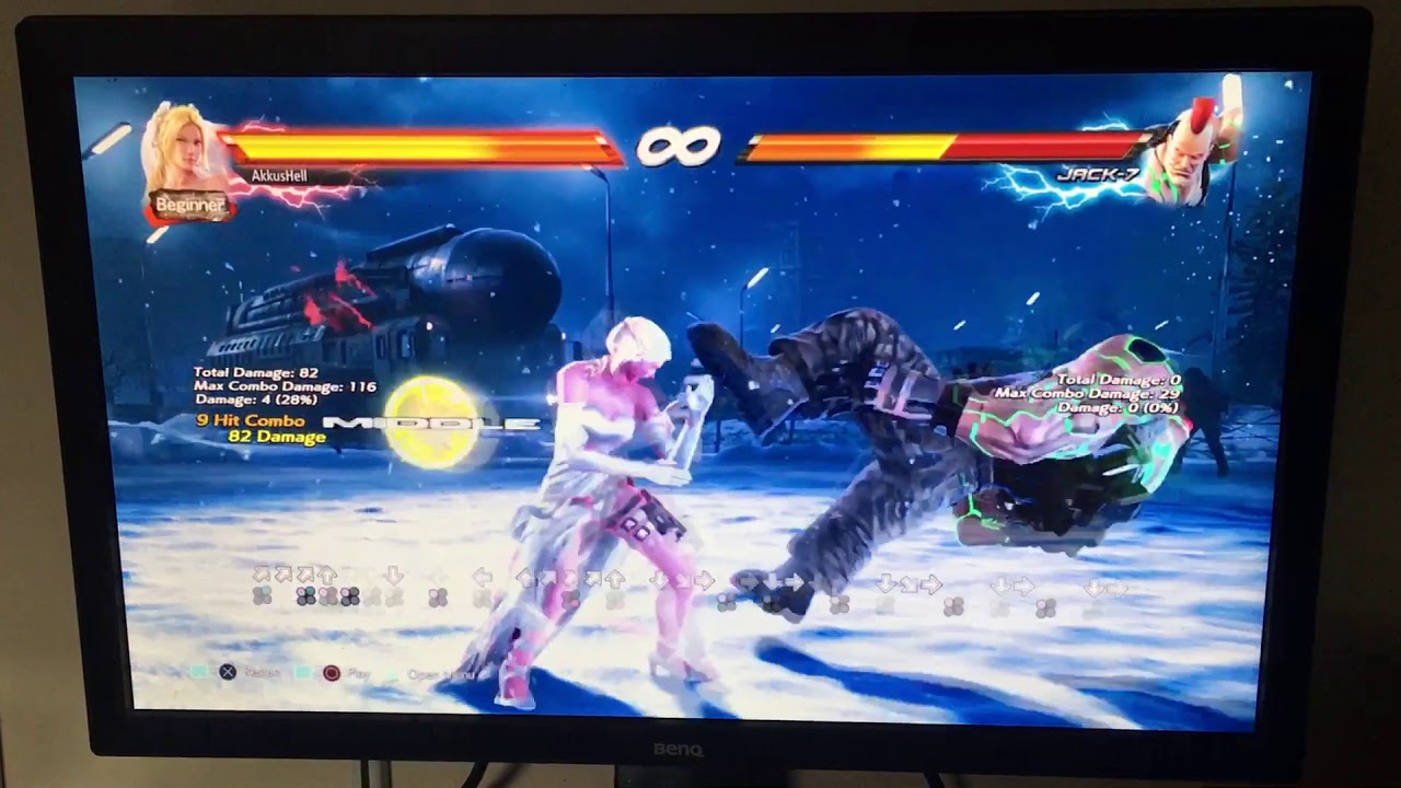 Tekken 7 Nina combo 1 YouTube