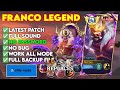 NEW Franco Legend Skin Script! 🔥 | No Password + Full Voice &amp; Effects | MLBB 2025