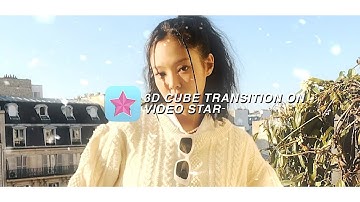 3D CUBE TRANSITION ON VIDEO STAR