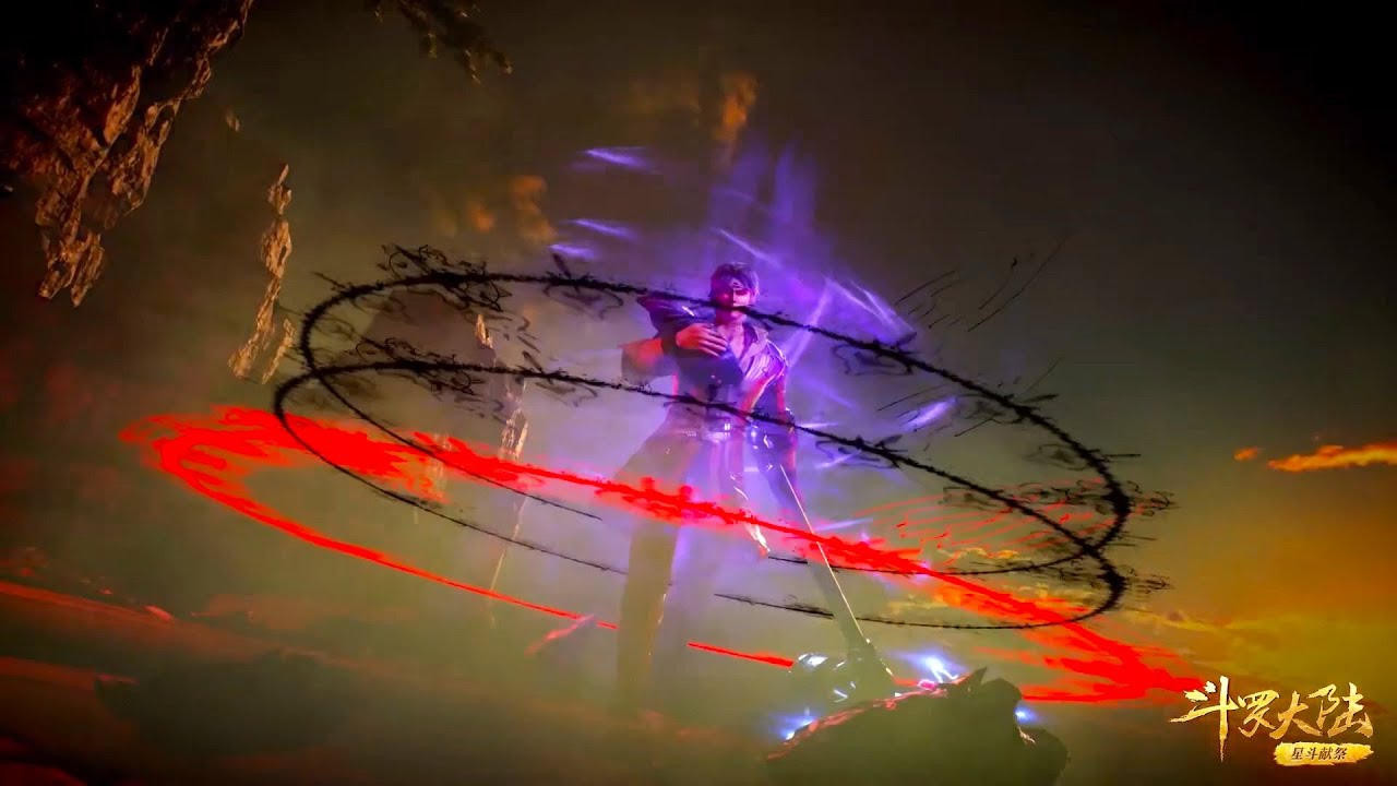 唐昊获得十万年魂环,怒战两大封号斗罗,却放过了千寻疾。【斗罗大陆 Soul Land】 - YouTube