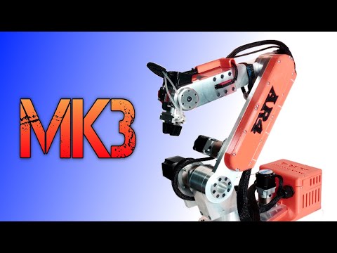 AR4-MK3 6 AXIS ROBOT ARM KIT - the DIY 6 DOF robot / Arduino control & Python program interface