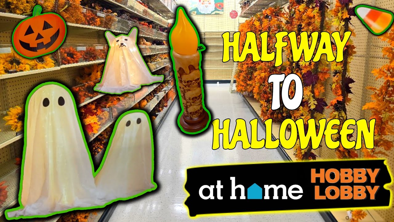 Halloween Has Arrived @ The At Home Store & Searching Hobby Lobby for Fall!