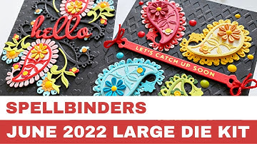 #136 Spellbinders June 2022 Large Die Kit - Card Inspirations