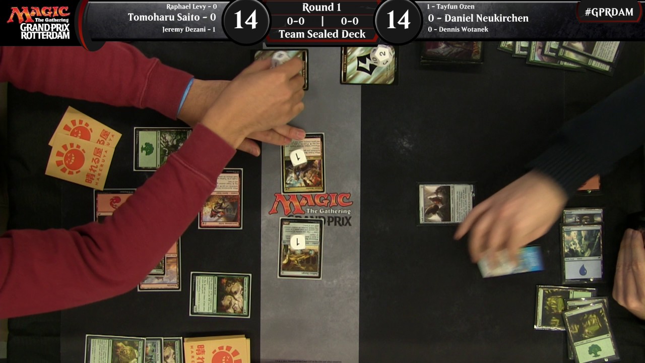 Magic the Gathering Grand Prix Rotterdam Round 1 - YouTube