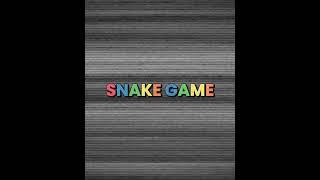 Terminal Snake Game | Demo